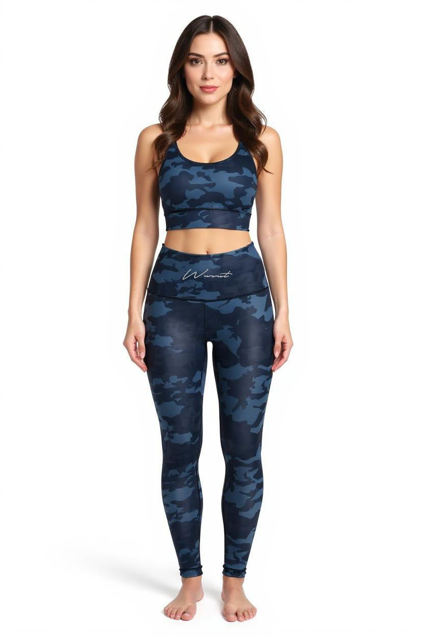 WS 1198 - Women's Camo Gym Leggings