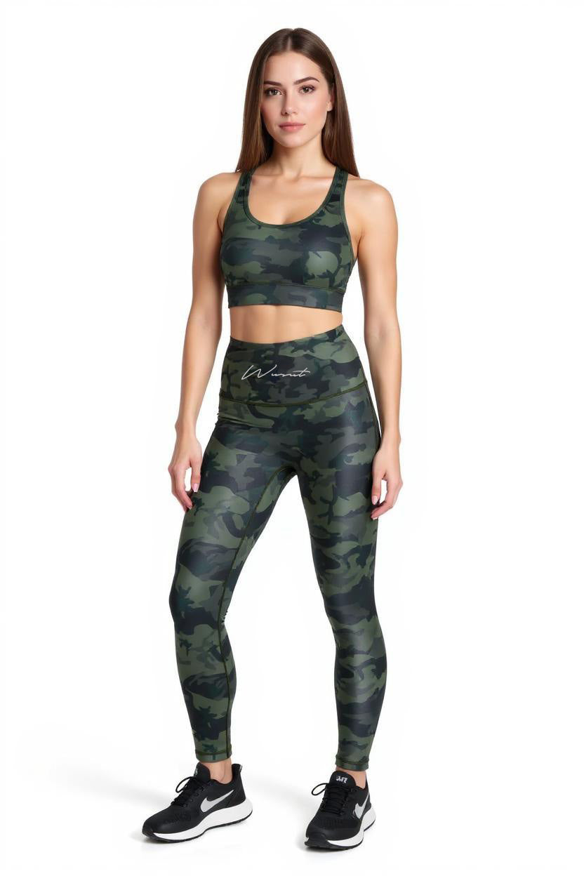 WS 1198 - Women's Camo Gym Leggings