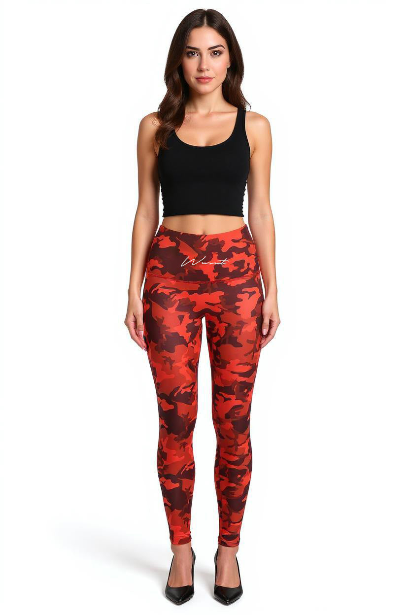 WS 1198 - Women's Camo Gym Leggings
