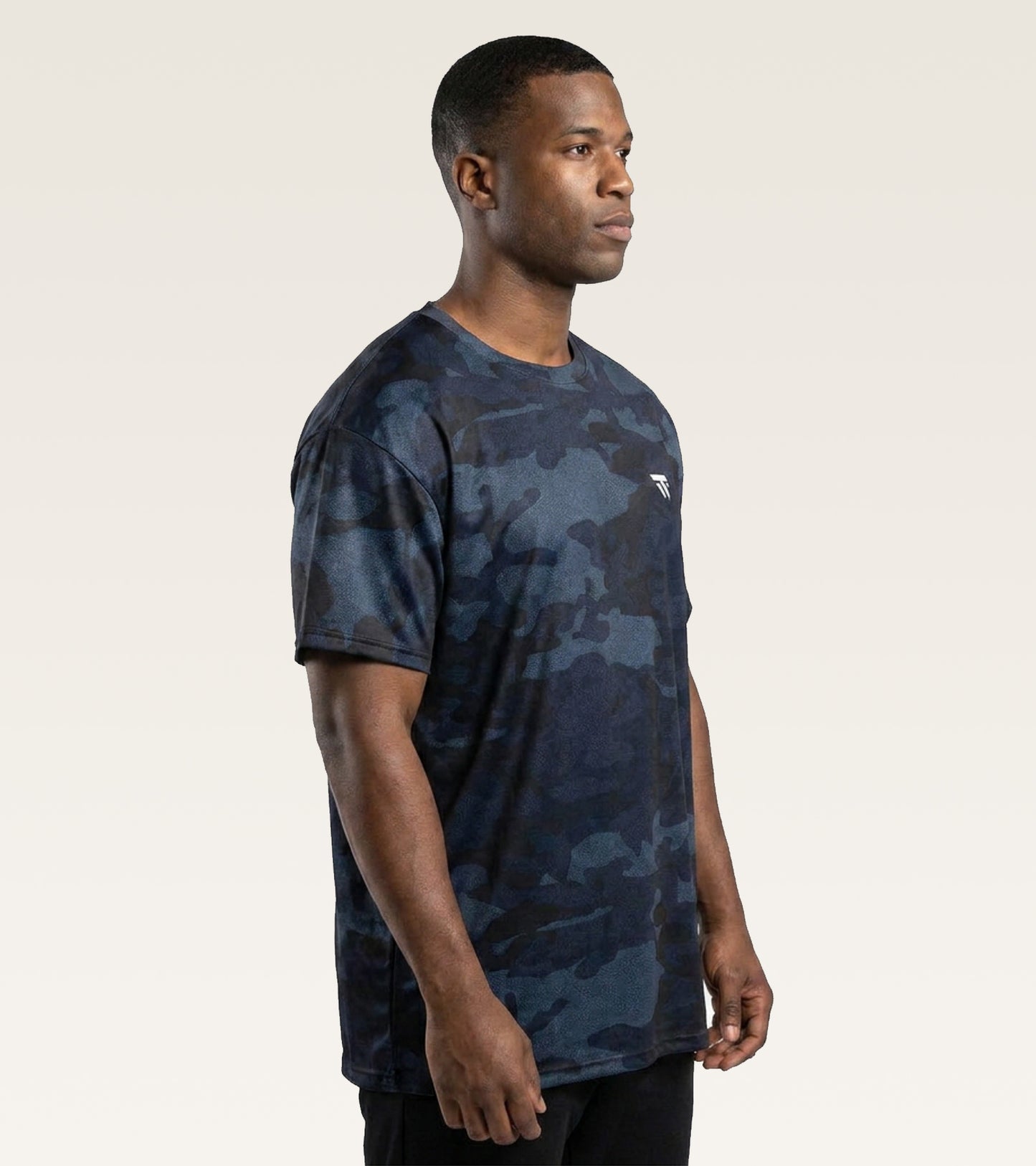 Performance Camo Tee - Navy