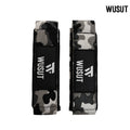Neoprene Padded Cotton Lifting Straps - White Camo