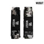 Neoprene Padded Cotton Lifting Straps - White Camo