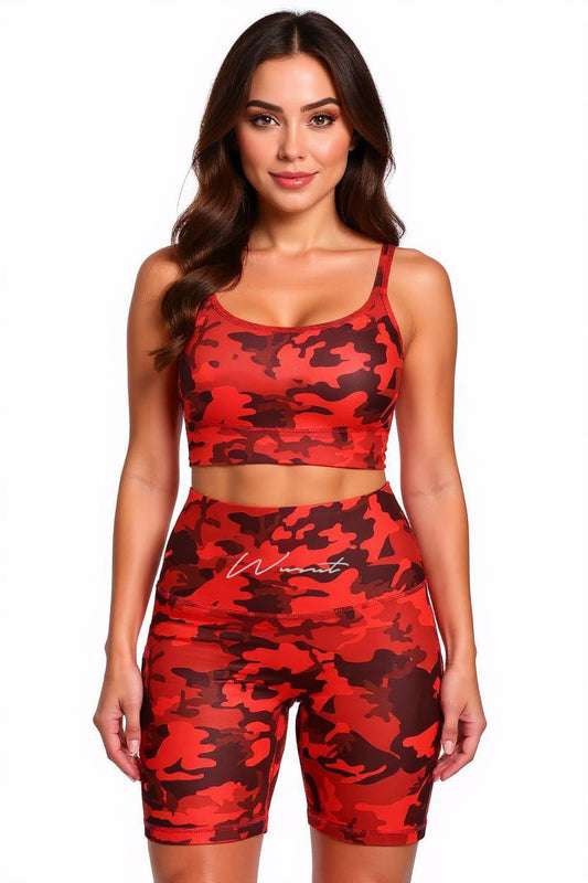 WS 1290 - Camo Booty Shorts