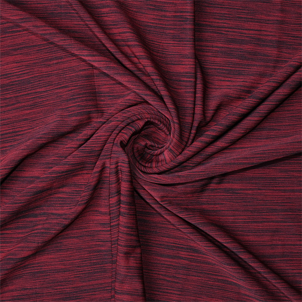Core Melange Training Tee - Burgundy