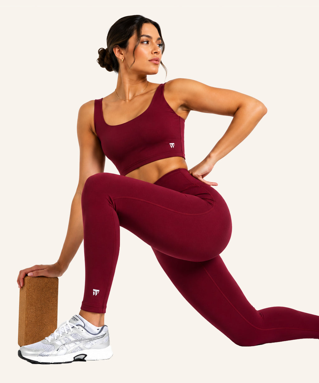 Women's All-Day Movement Tight - (Ladies Leggings) Burgundy