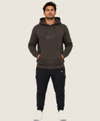 Men's Everyday Performance Hoodie - (Cotton Hoodies) Brown