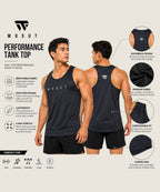 Wusut Mesh Performance Vest - (Stringer Vest) Grey