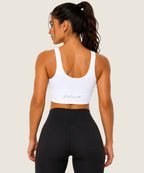 Women's Core Support Racerback Bra - (Ladies Top) White