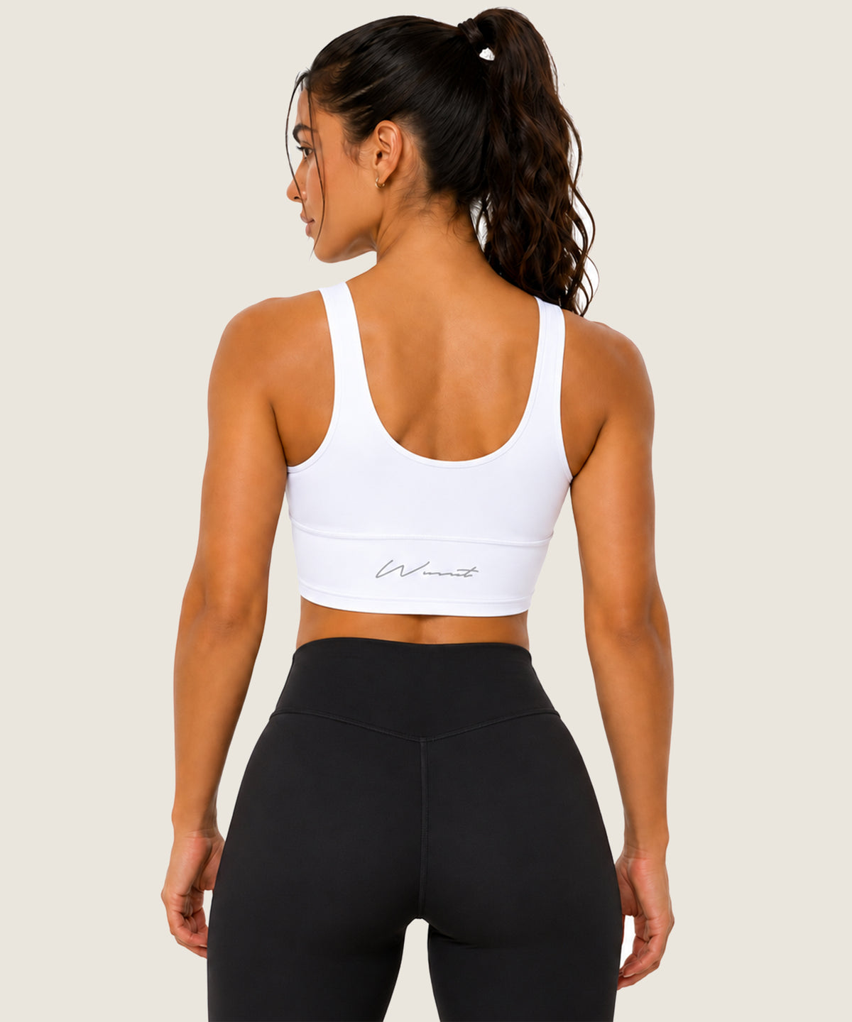 Women's Core Support Racerback Bra - (Ladies Top) White