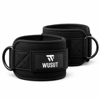 Ankle Straps for Cable Machines - Black