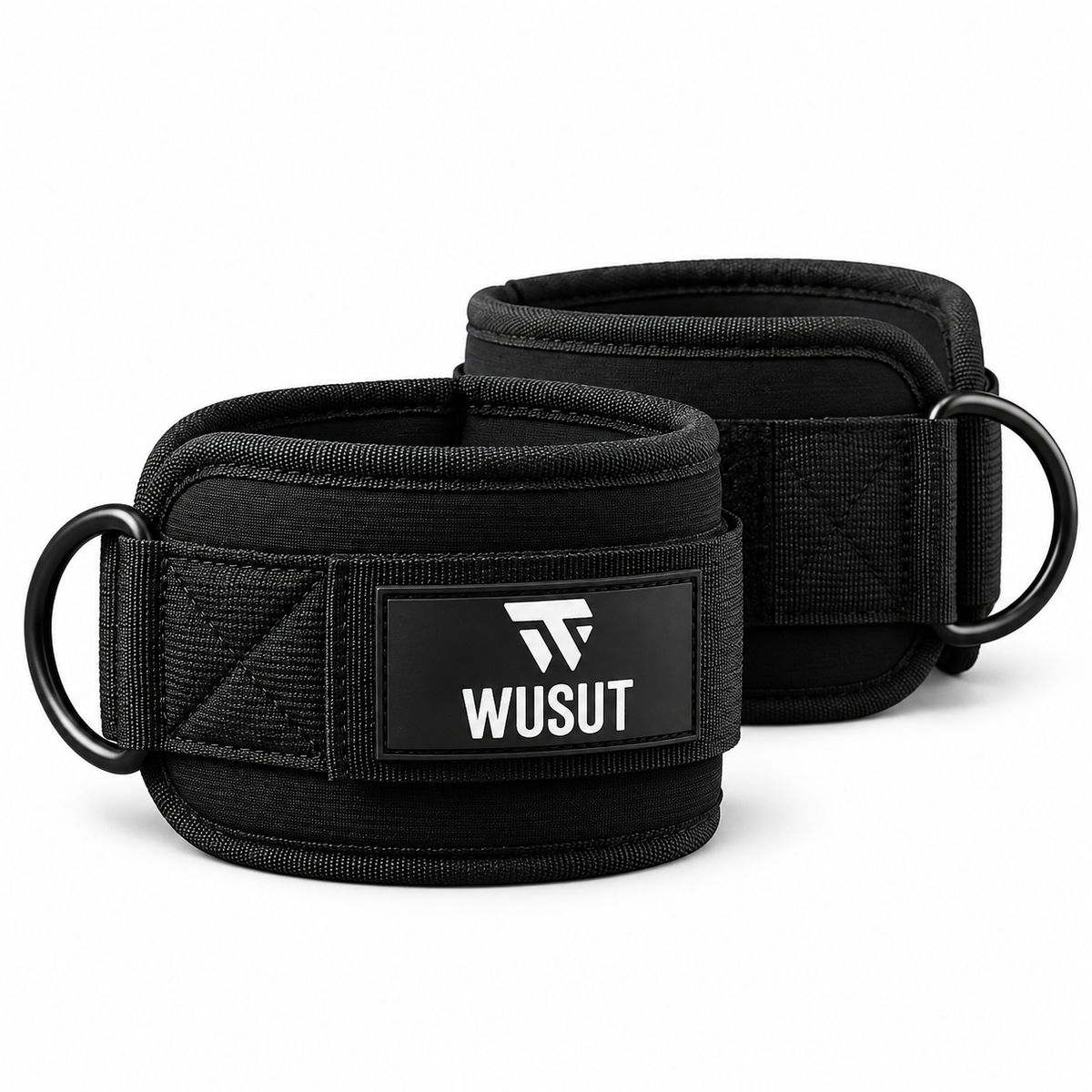 Ankle Straps for Cable Machines - Black