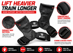 Non-Slip Grip Weightlifting Lifting Grips
