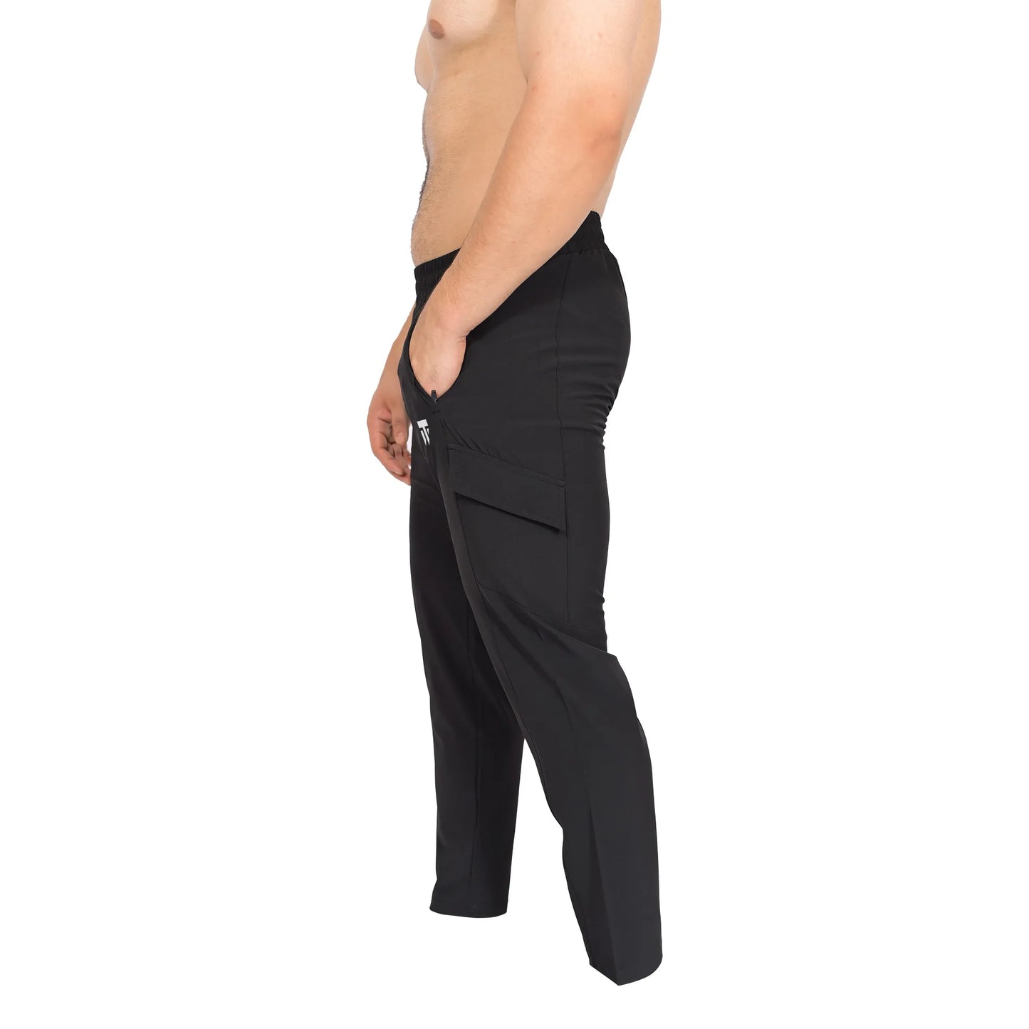 WS- 551 High-Performance Gym Cargo Pants for Men | Durable and Stretchable Activewear