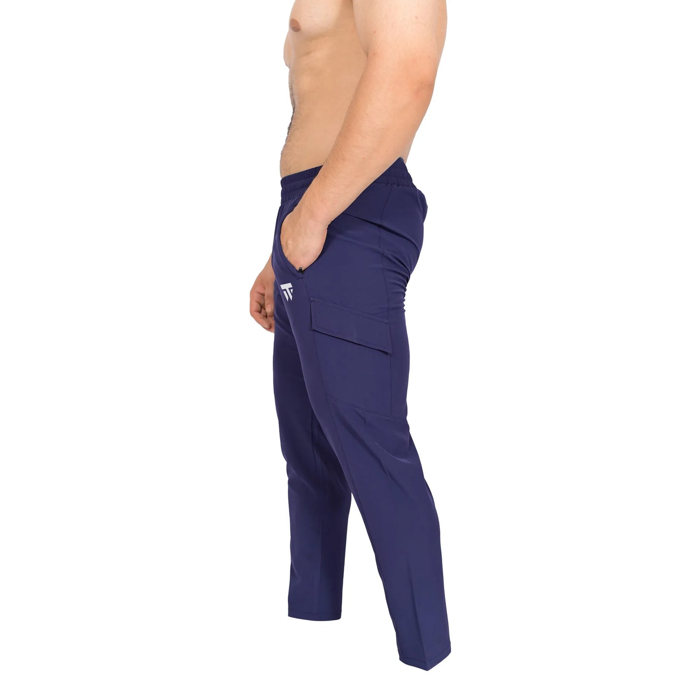 WS- 551 High-Performance Gym Cargo Pants for Men | Durable and Stretchable Activewear