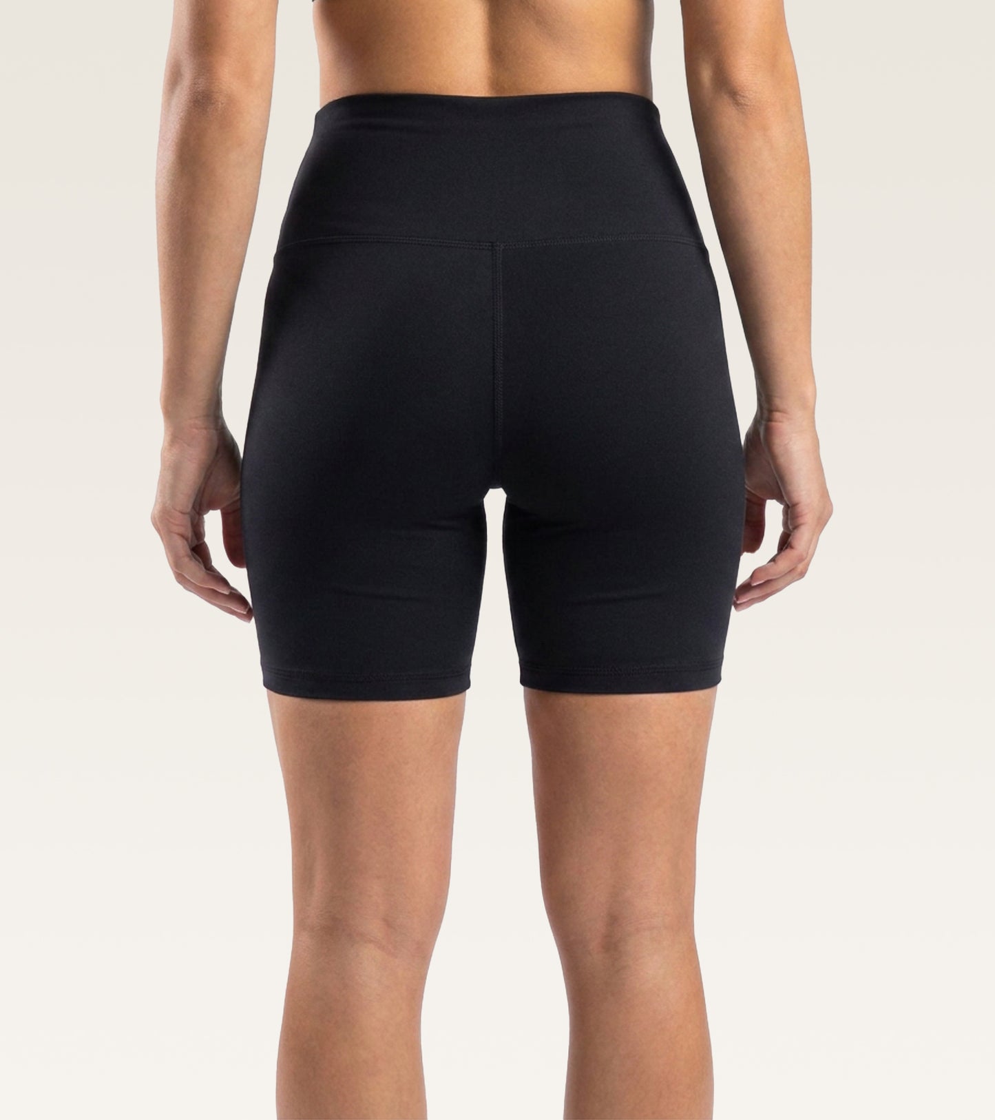 High-Waist Contour Short - Black