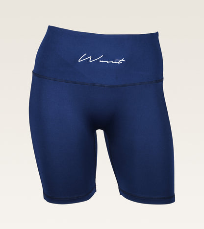 High-Waist Contour Short - Navy