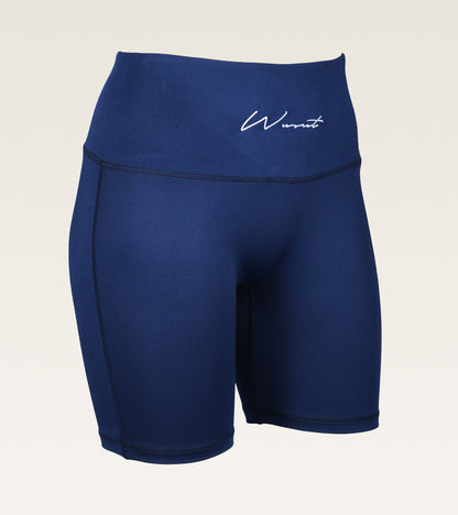 High-Waist Contour Short - Navy