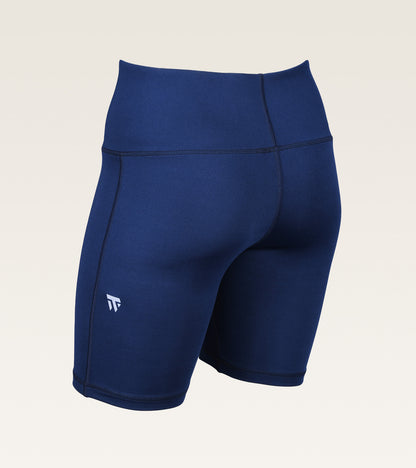 High-Waist Contour Short - Navy