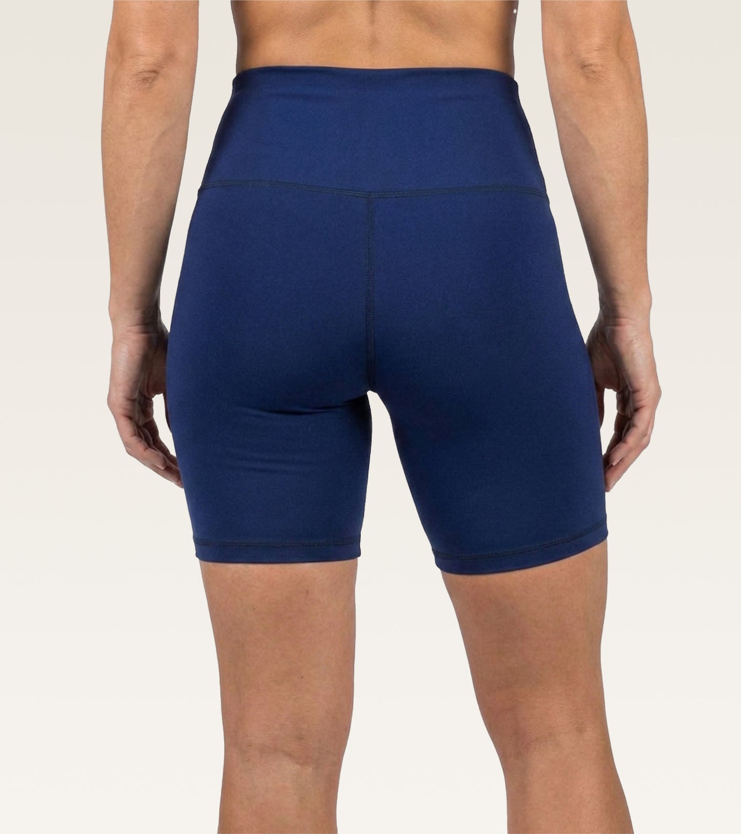High-Waist Contour Short - Navy