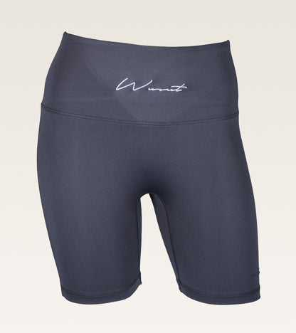 High-Waist Contour Short - Charcoal Grey