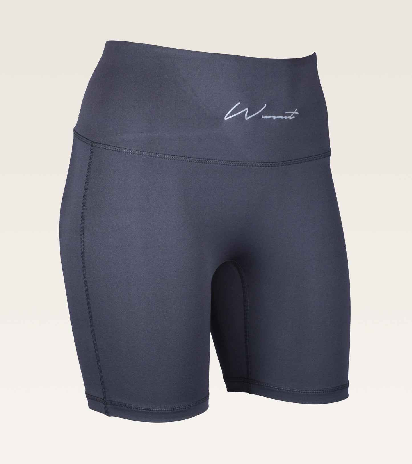 High-Waist Contour Short - Charcoal Grey