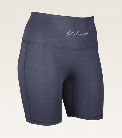 High-Waist Contour Short - Charcoal Grey