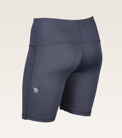 High-Waist Contour Short - Charcoal Grey