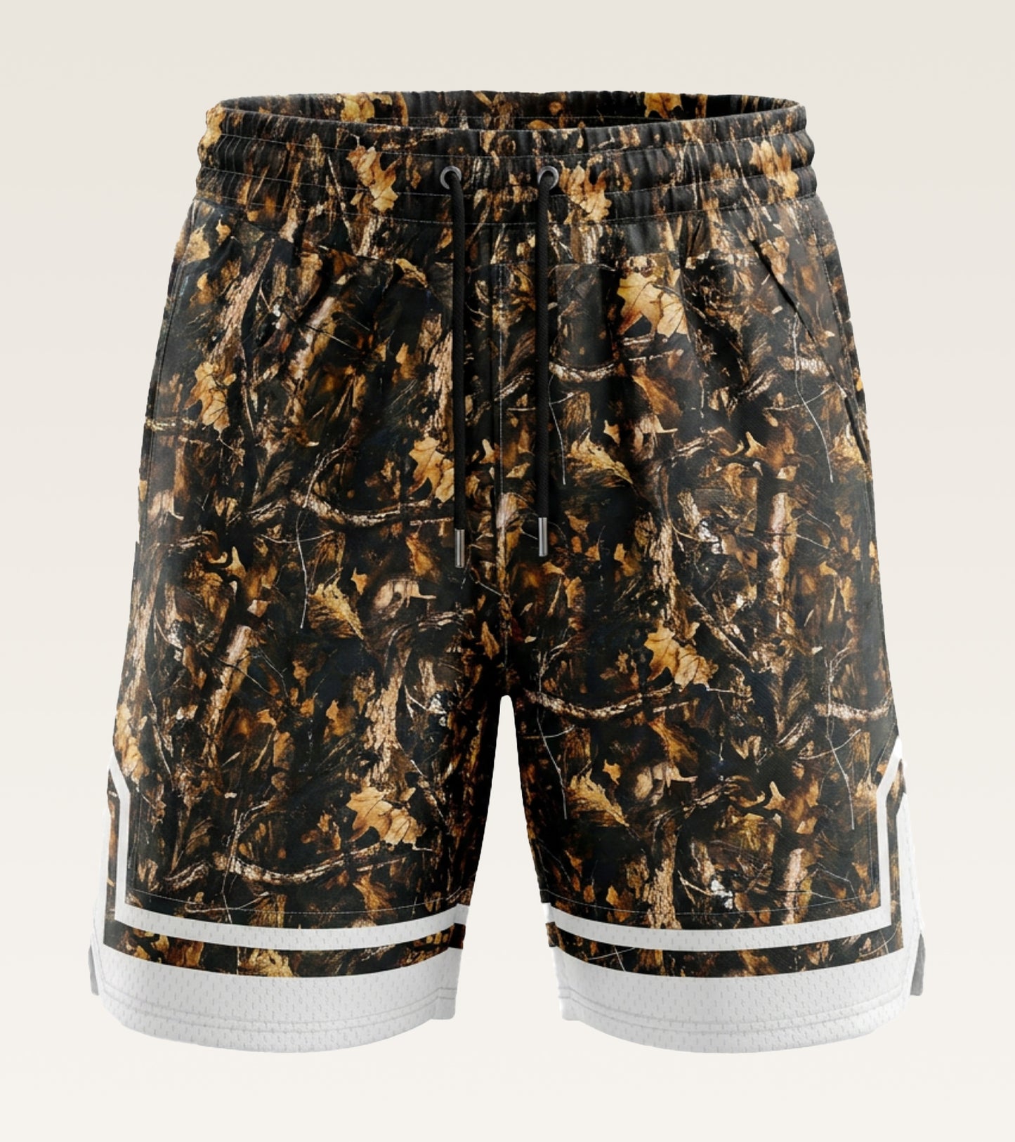 Mesh Graphic Training Short - Woodland Camo