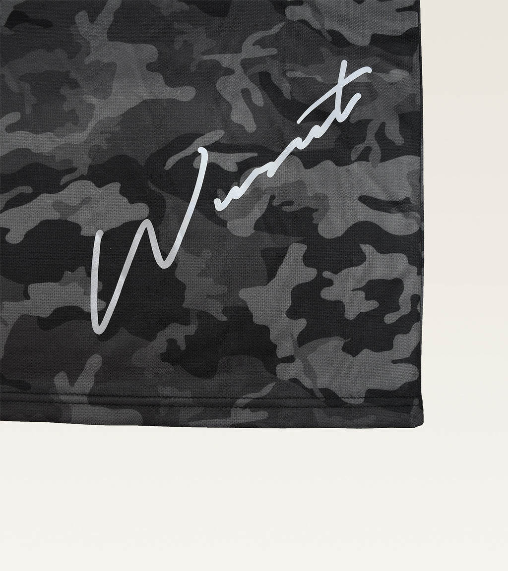 Essential Active Tee - (Men's T-Shirts) Grey Camo
