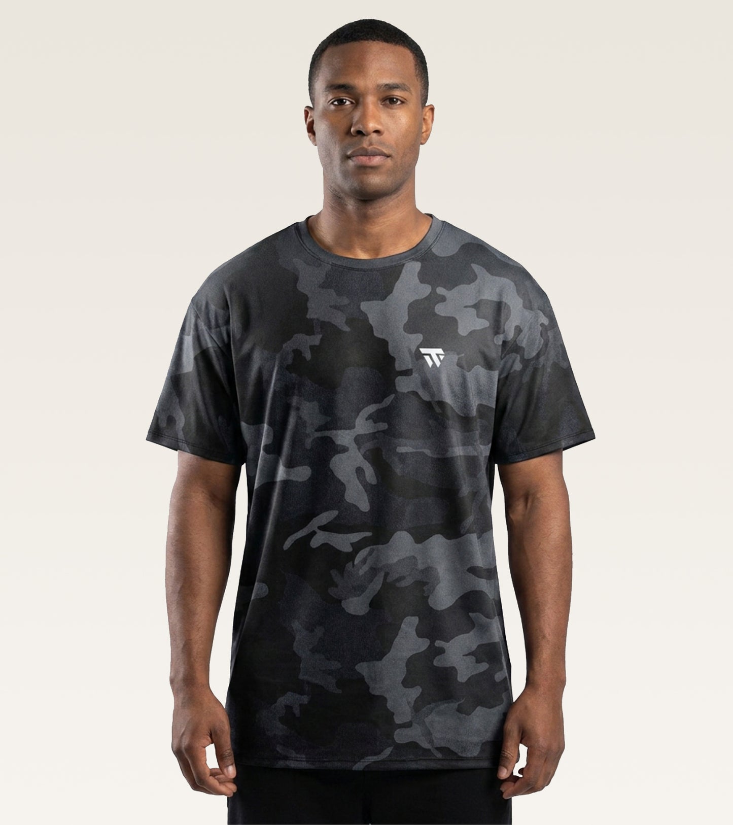 Performance Camo Tee - Charcoal