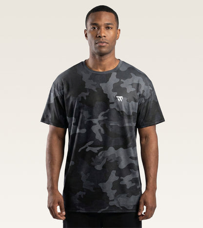 Performance Camo Tee - Charcoal
