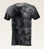 Essential Active Tee - (Men's T-Shirts) Grey Camo