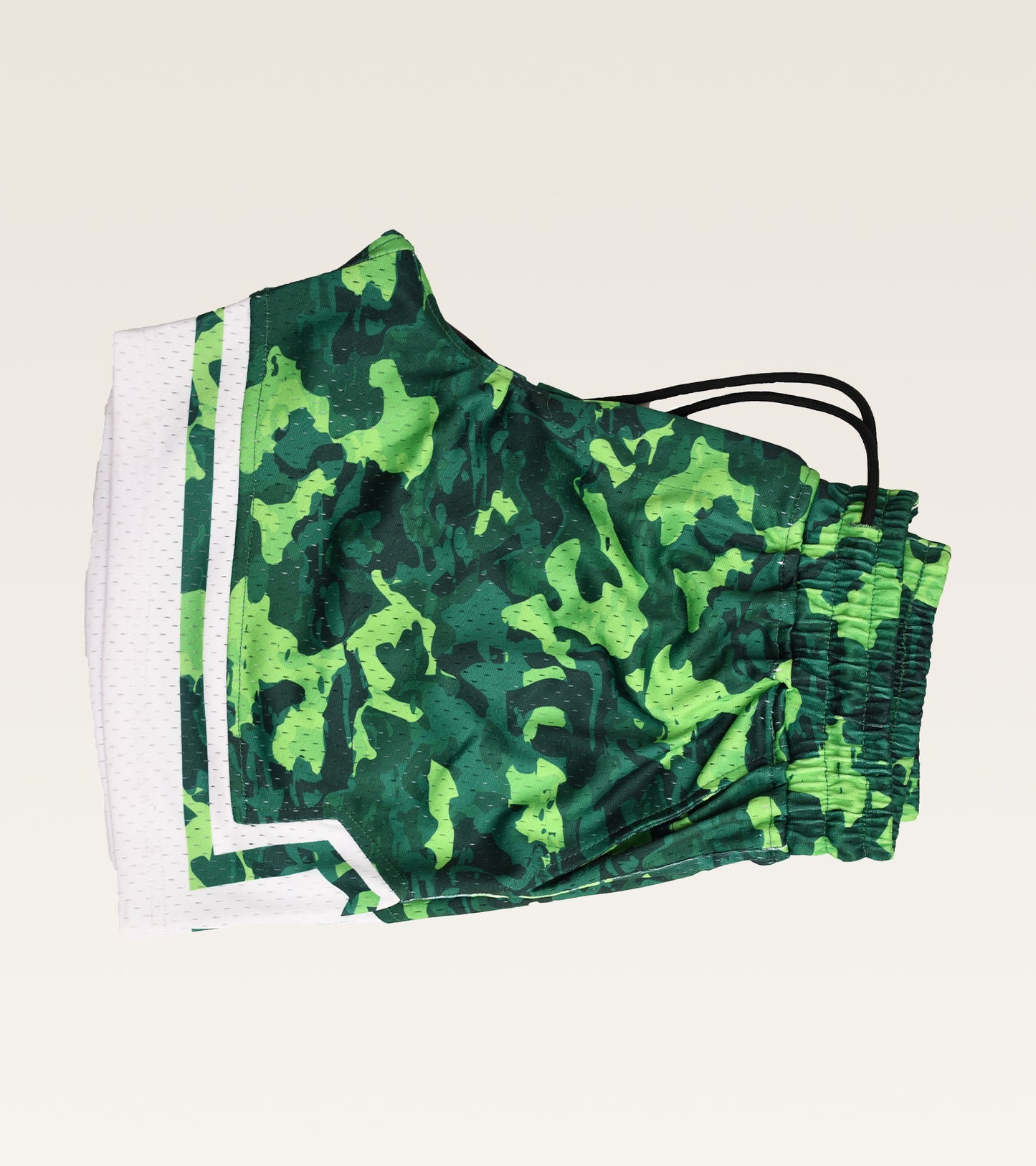Mesh Graphic Training Short - Green Camo