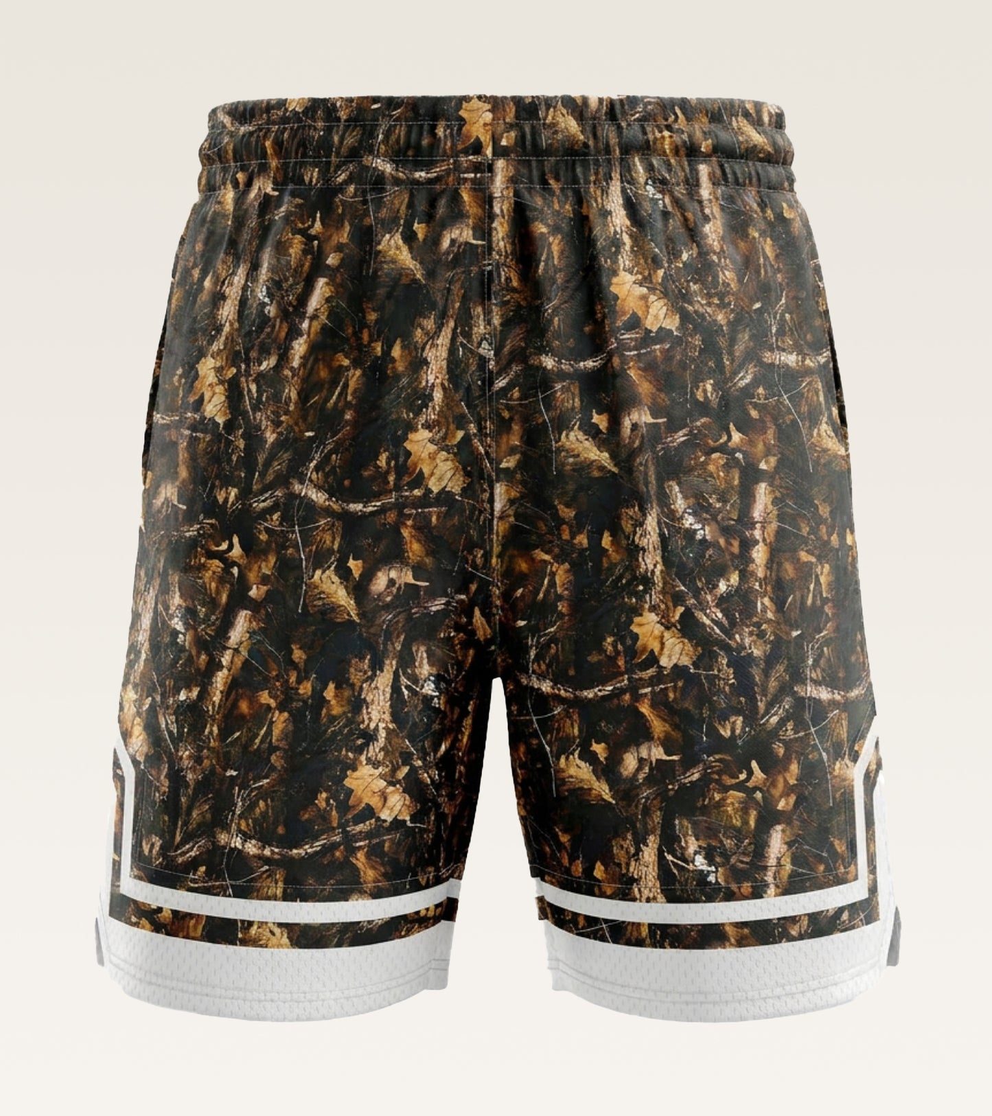 Mesh Graphic Training Short - Woodland Camo