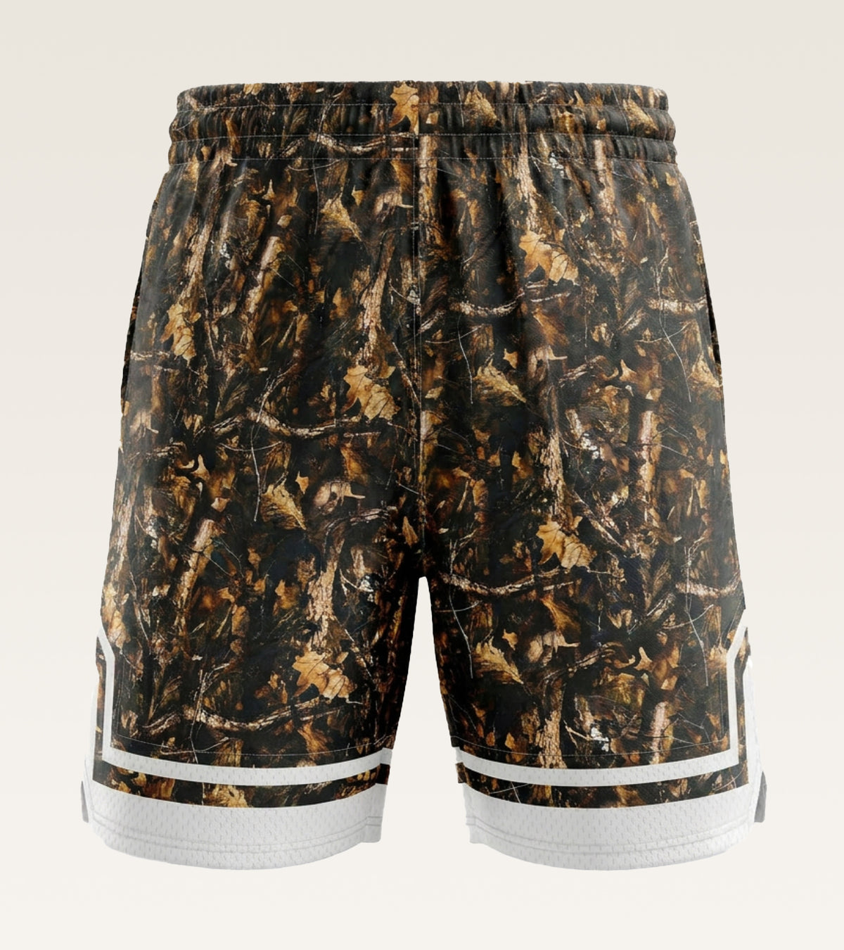 Mesh Graphic Training Short - Woodland Camo