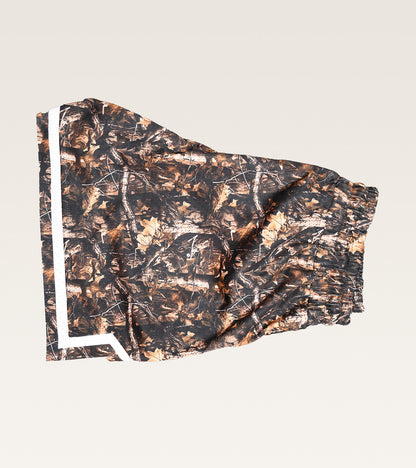 Mesh Graphic Training Short - Woodland Camo