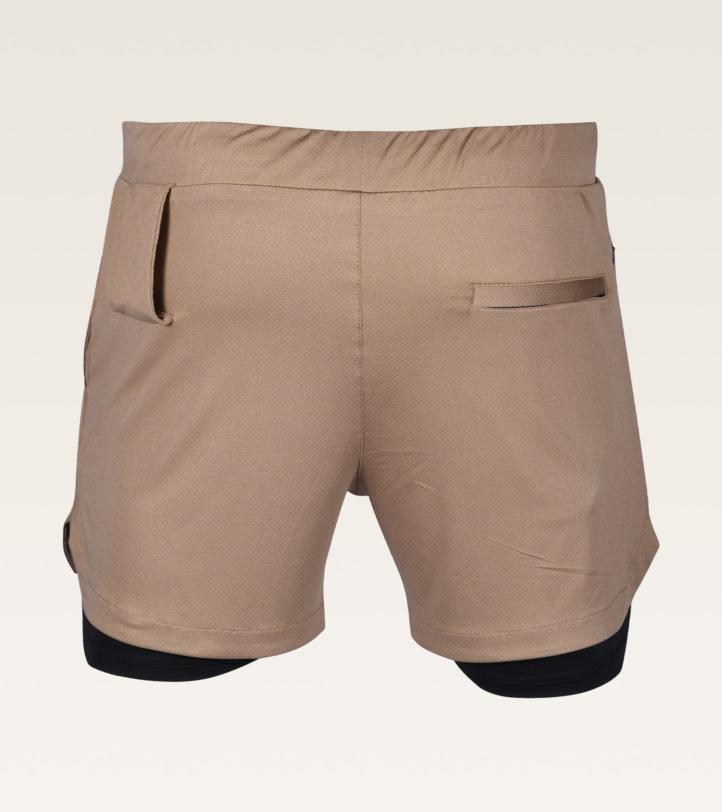 2-in-1 Core Active Short - Desert Camel