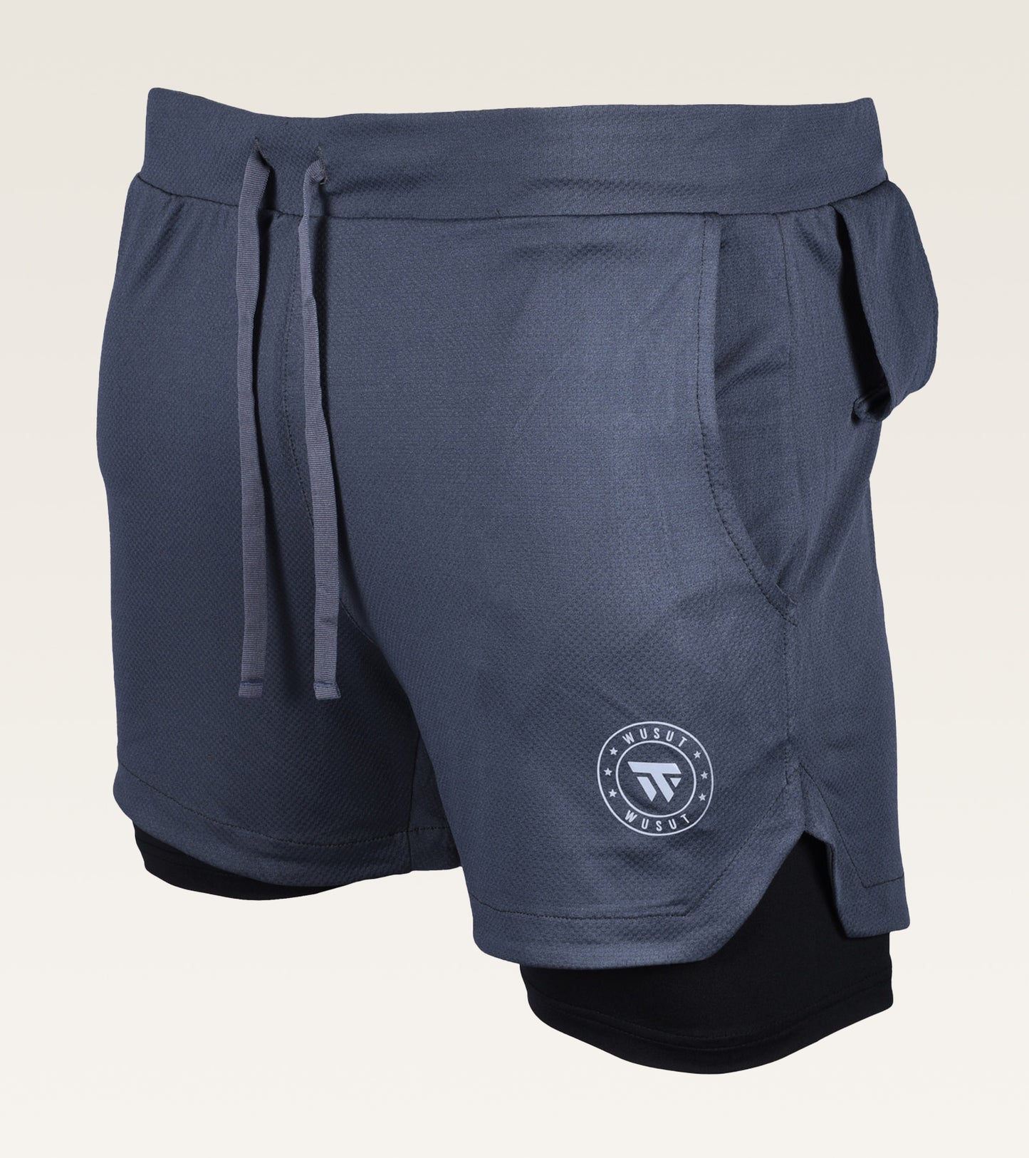 2-in-1 Core Active Short - Slate Grey