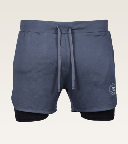 2-in-1 Core Active Short - Slate Grey