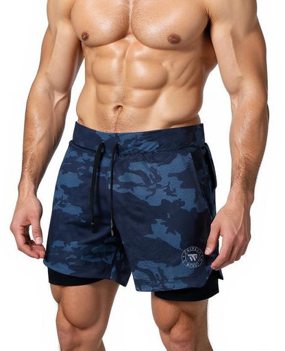 WS 252 - CAMO COMPRESSION SHORTS