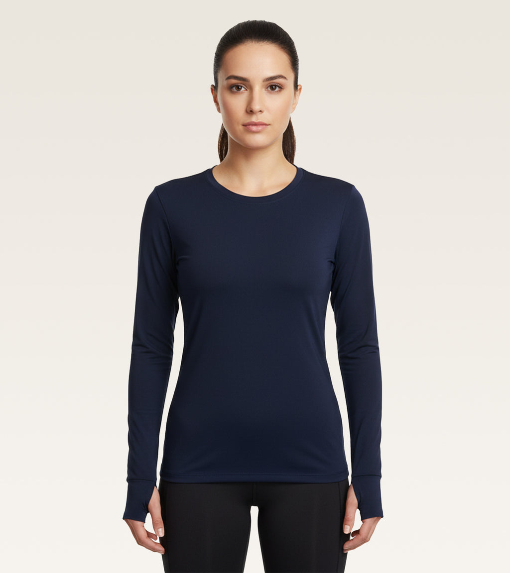 Core Long Sleeve Training Top - Navy