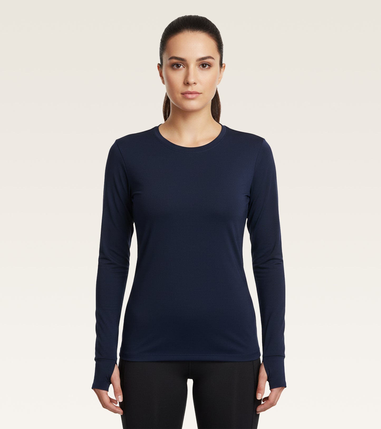 Core Long Sleeve Training Top - Navy