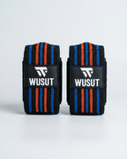Adjustable Squat Knee Wraps - Black / Grey