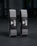 Neoprene Padded Cotton Lifting Straps - White Camo