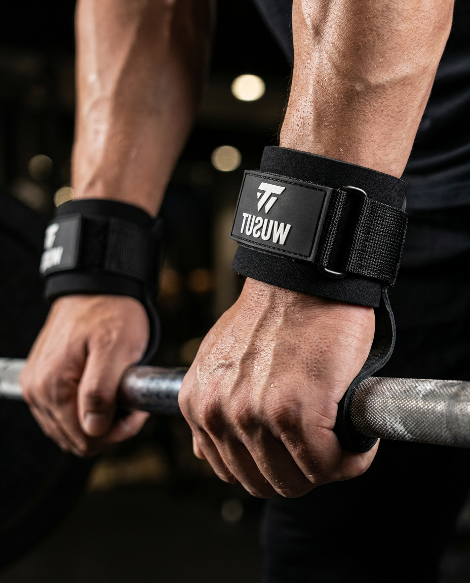 Non-Slip Grip Weightlifting Lifting Grips