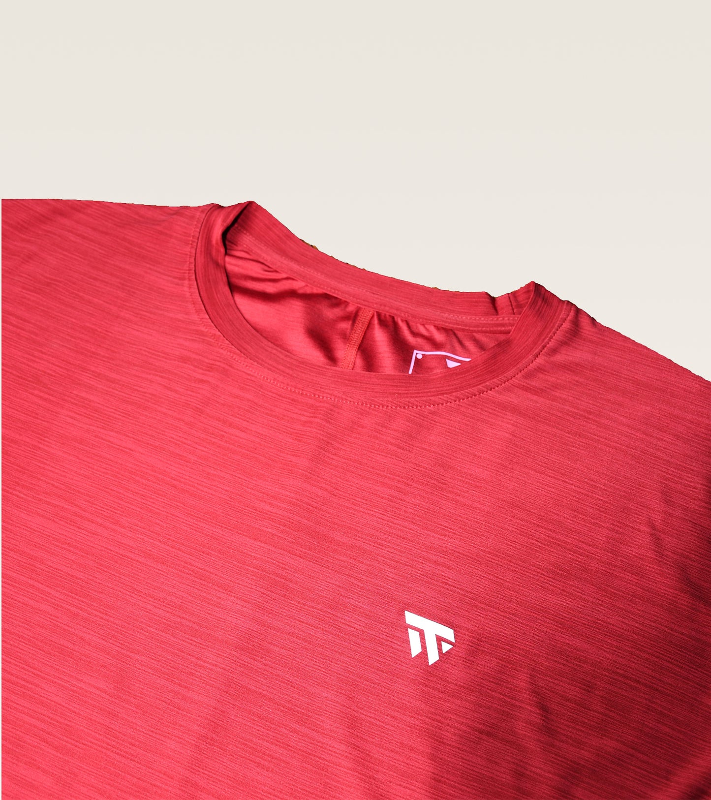 Core Melange Training Tee - Red