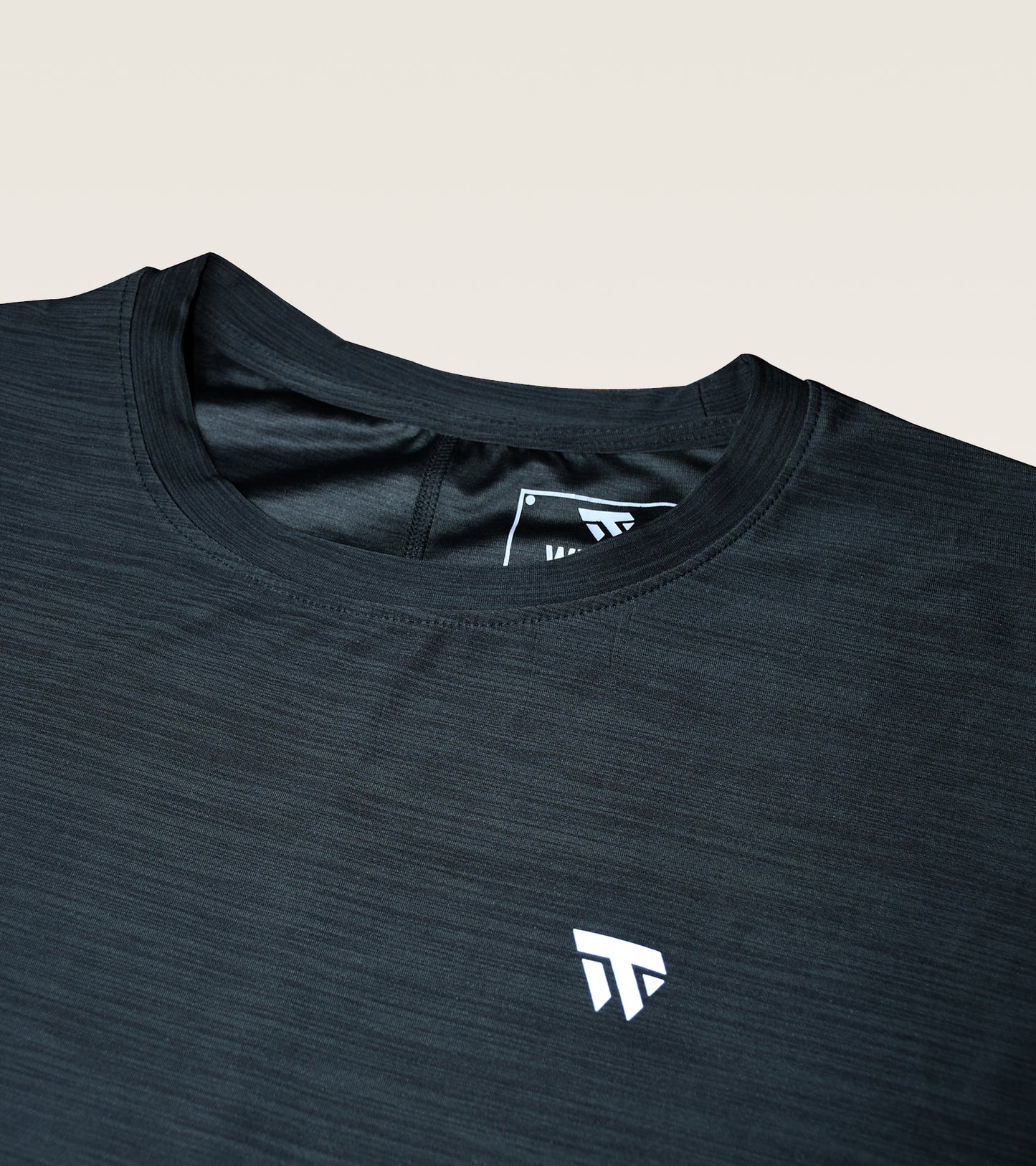 Core Melange Training Tee - Charcoal