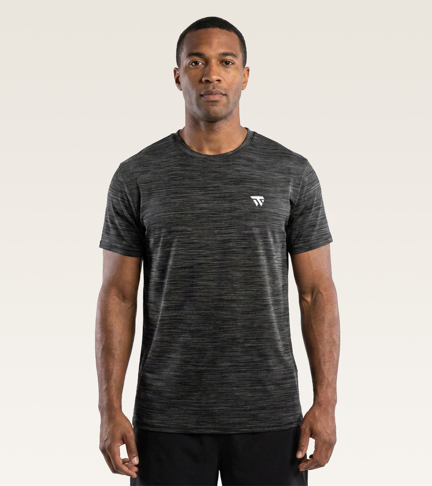 Core Melange Training Tee - Charcoal