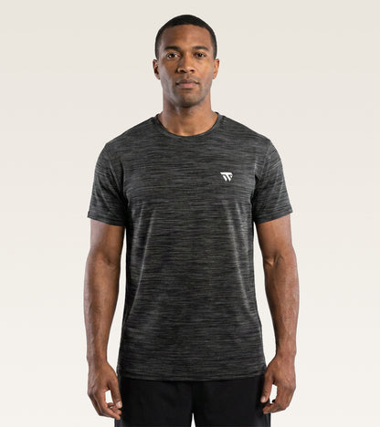Core Melange Training Tee - Charcoal
