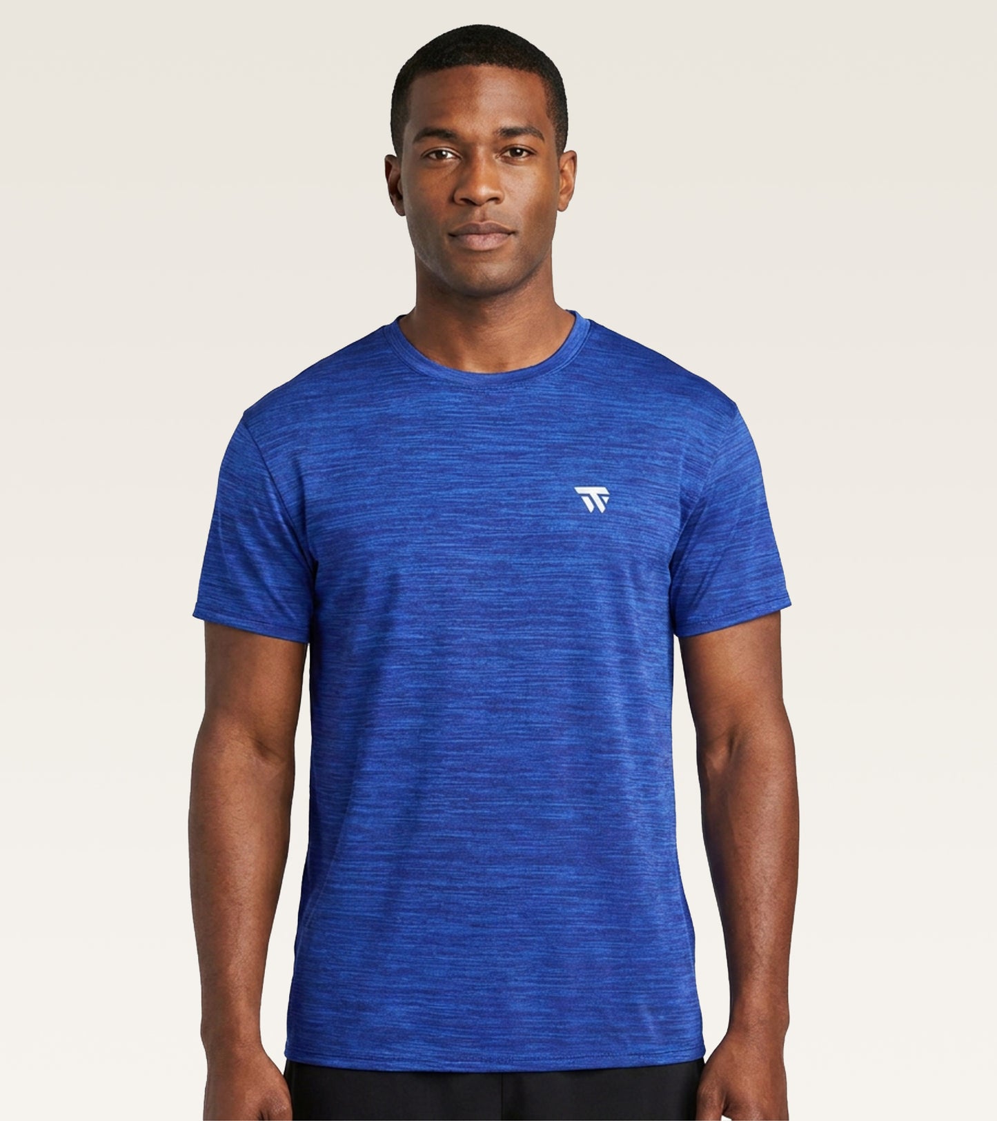 Core Melange Training Tee - Royal Blue